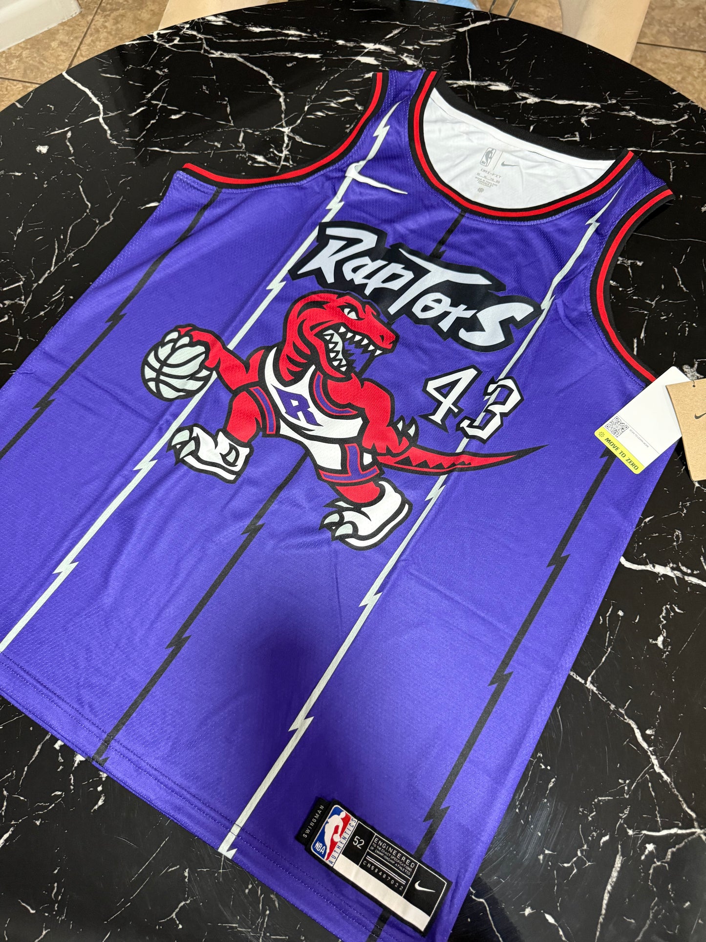 Toronto Raptors NBA - Camiseta Retro