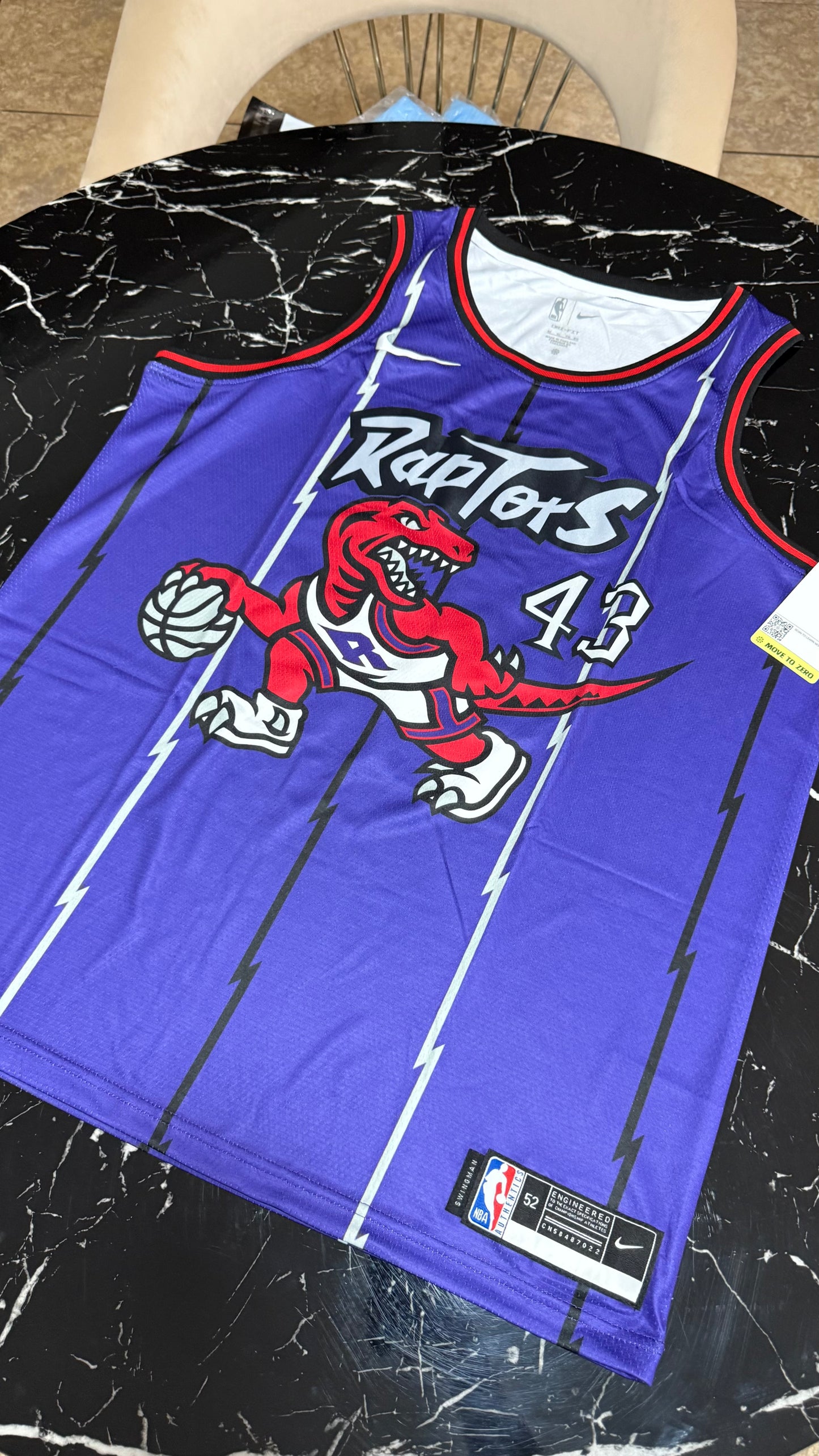 Toronto Raptors NBA - Camiseta Retro
