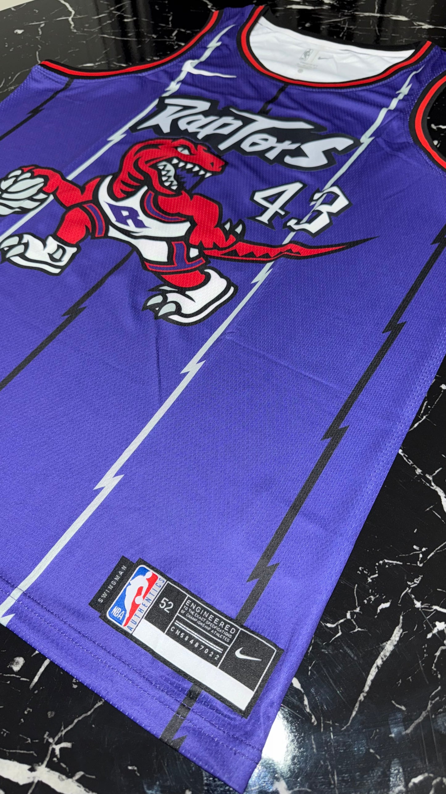 Toronto Raptors NBA - Camiseta Retro