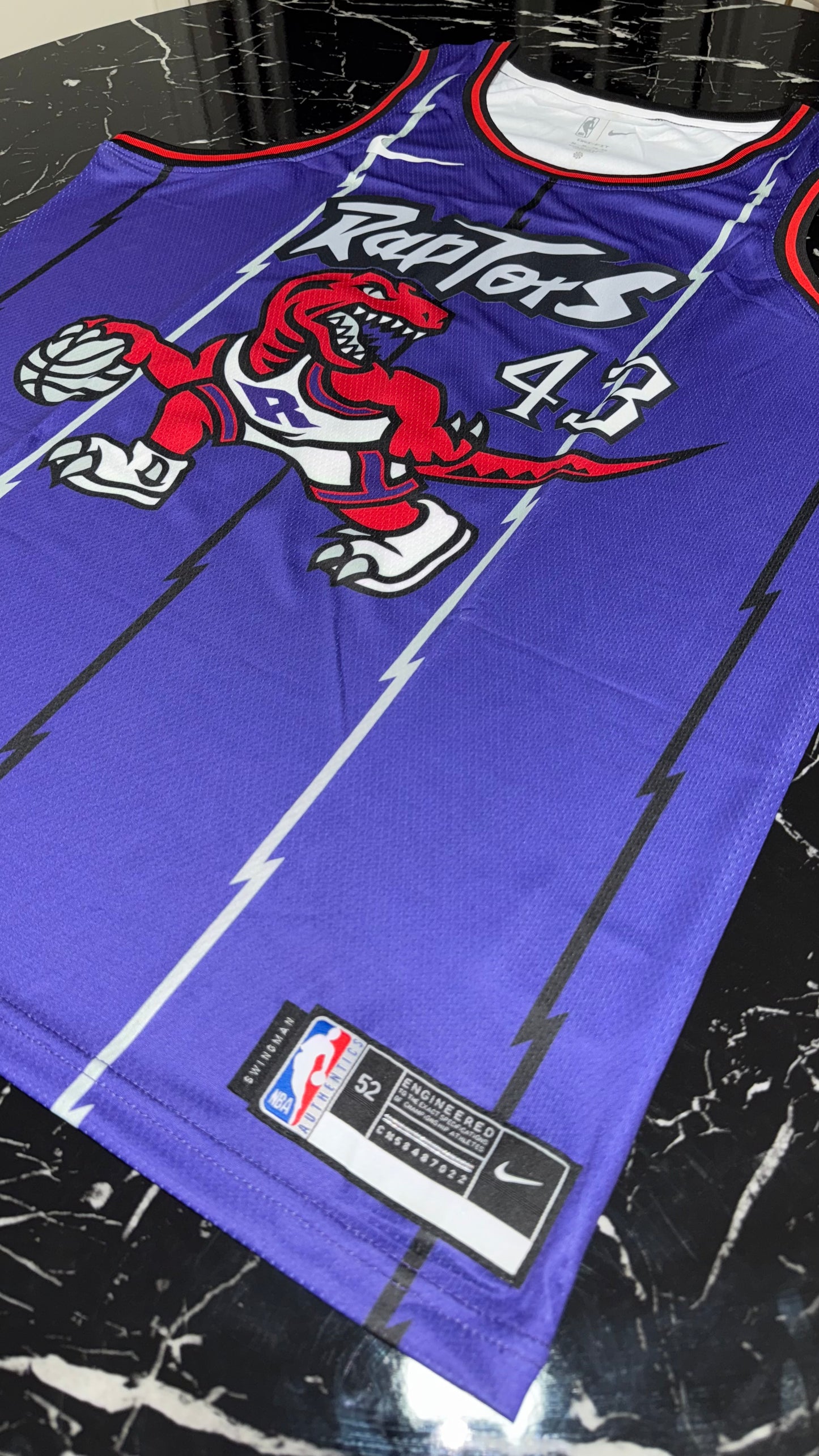 Toronto Raptors NBA - Camiseta Retro