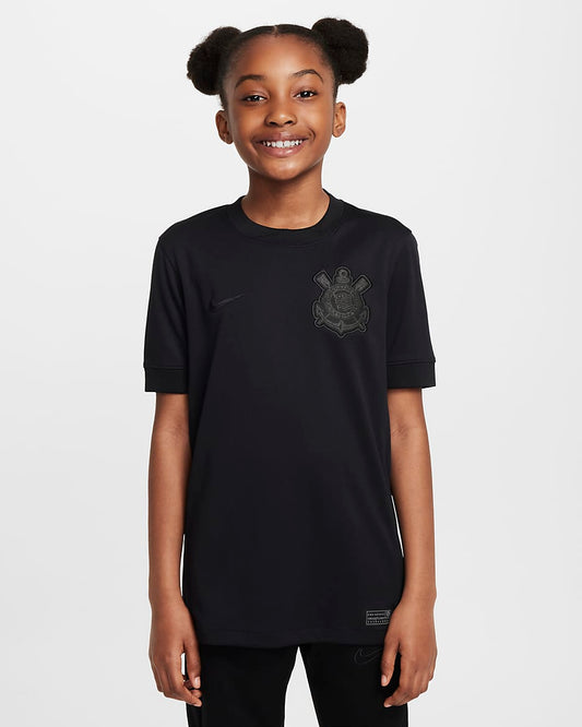 Corinthians 2024/25 Away All-Black - Fan Version - Women's