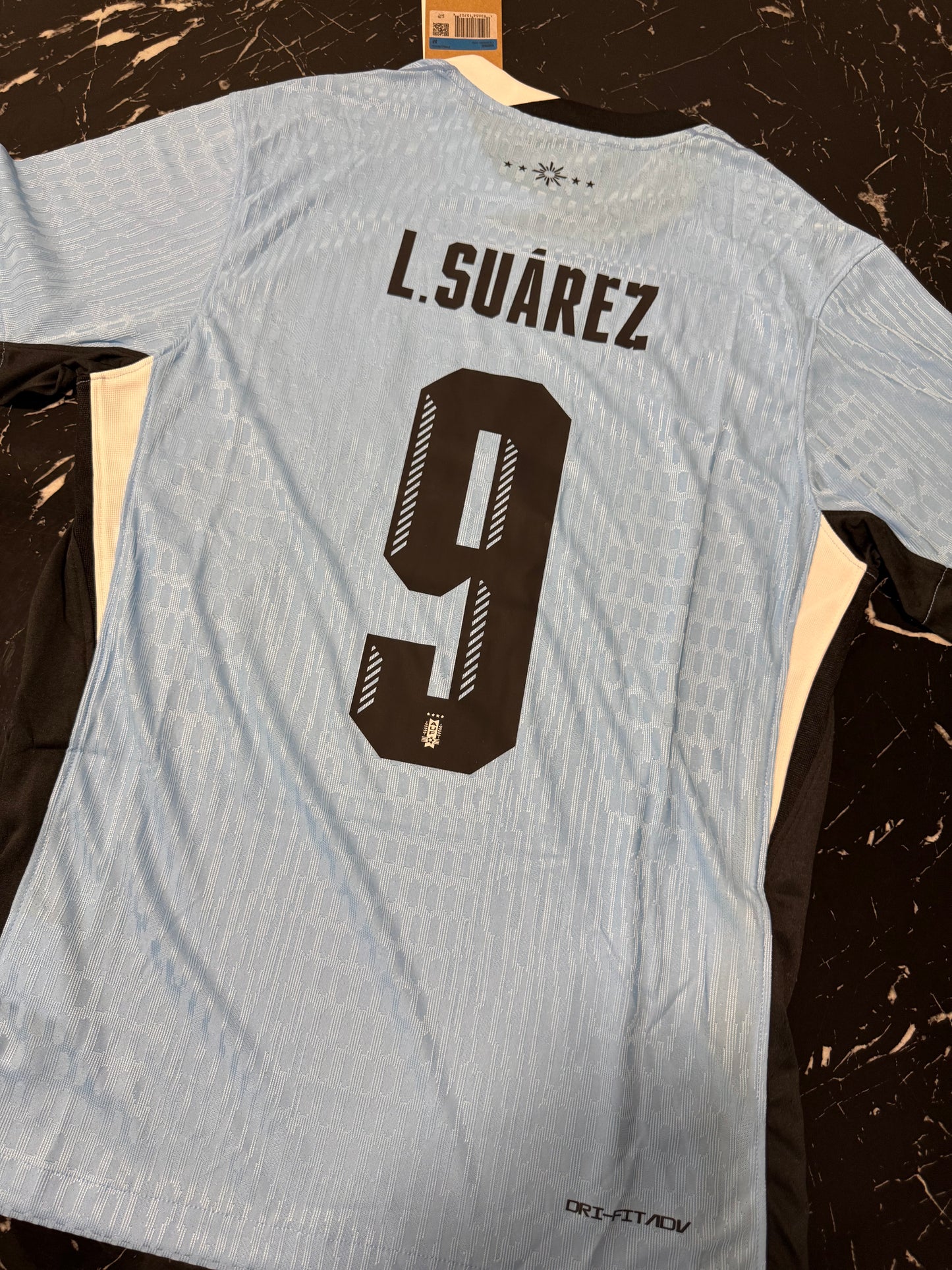Uruguay 2024/25 Versión Jugador - Luis Suárez #9 Talle M