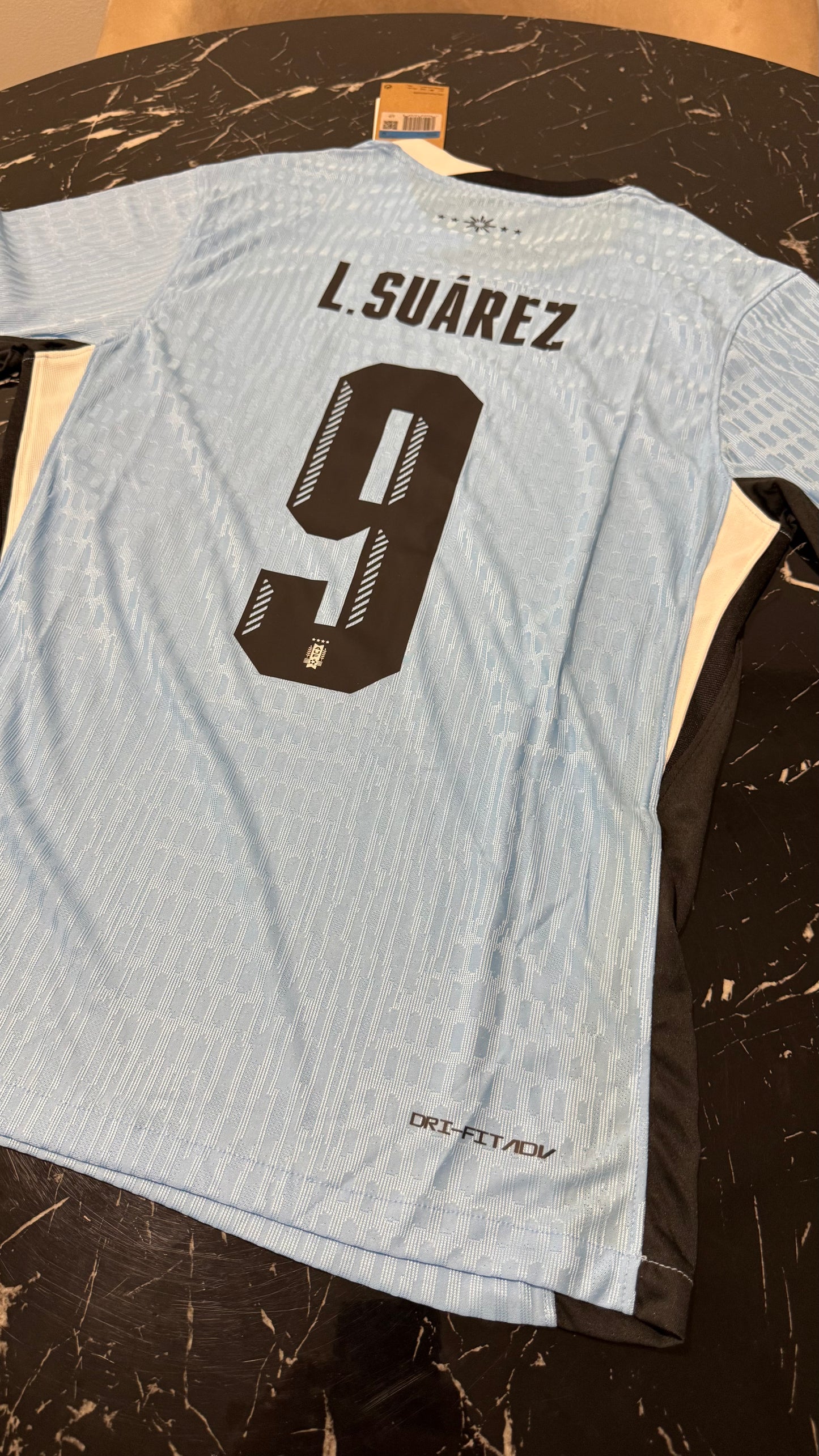 Uruguay 2024/25 Versión Jugador - Luis Suárez #9 Talle M