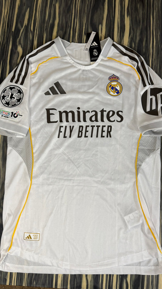Real Madrid 2025/26 Home - Player Version
