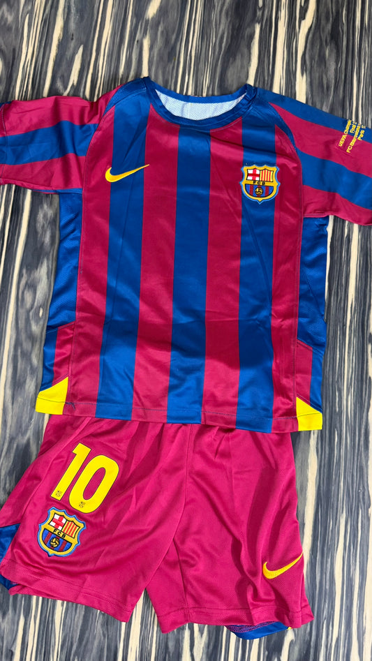 Barcelona 2005/06 Retro – Children's Kit