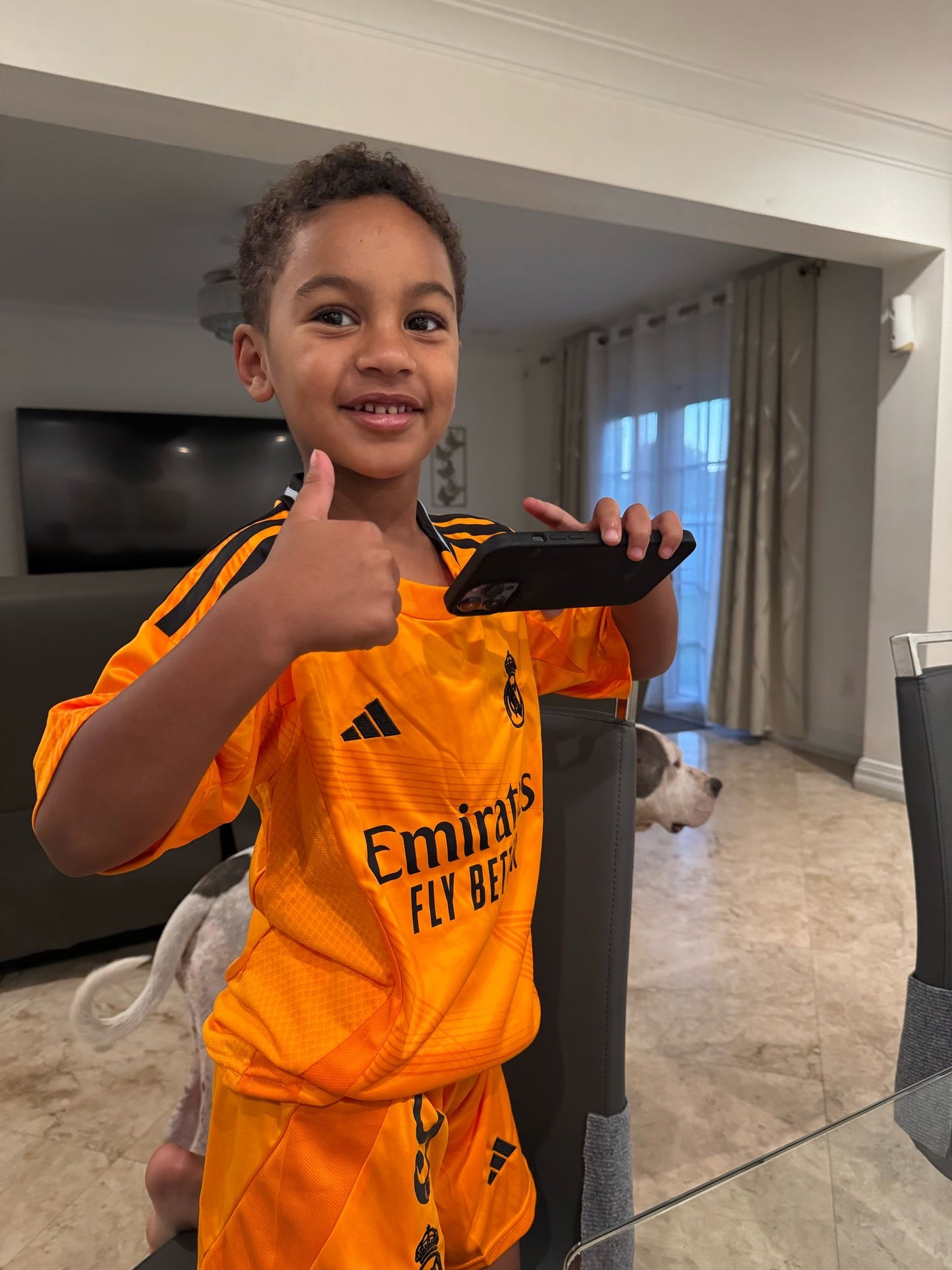 Conjunto Infantil Real Madrid 2024/25 Third – Camiseta y Short