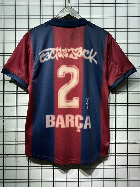 Barcelona x Travis Scott 2001 - CACTUS JACK SKELETON JERSEY - EDICIÓN LIMITADA