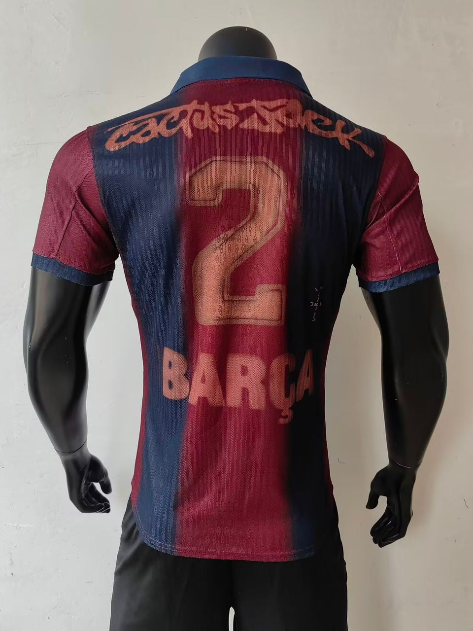 Barcelona x Travis Scott 2025/26 - Camiseta Retro Versión Jugador EDICIÓN LIMITADA
