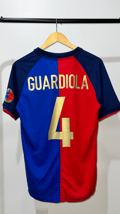 Barcelona 1899-1999 - Guardiola #4 – Camiseta Retro Centenario (Talle M)