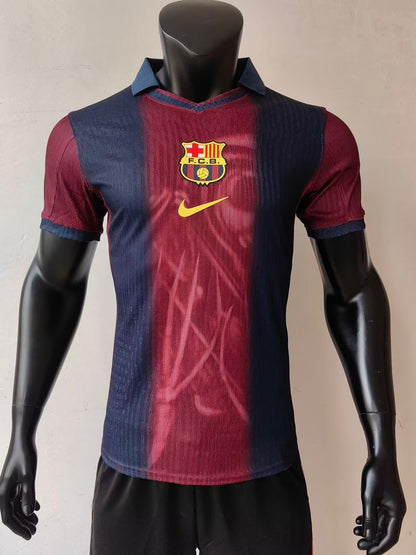 Barcelona x Travis Scott 2025/26 - Camiseta Retro Versión Jugador EDICIÓN LIMITADA