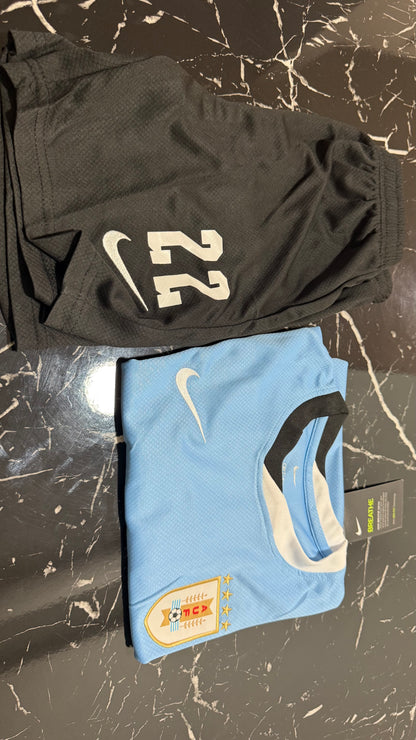 Conjunto Infantil Uruguay 2024/25 - Camiseta y Short