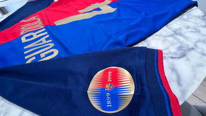 Barcelona 1899-1999 - Guardiola #4 – Camiseta Retro Centenario (Talle M)