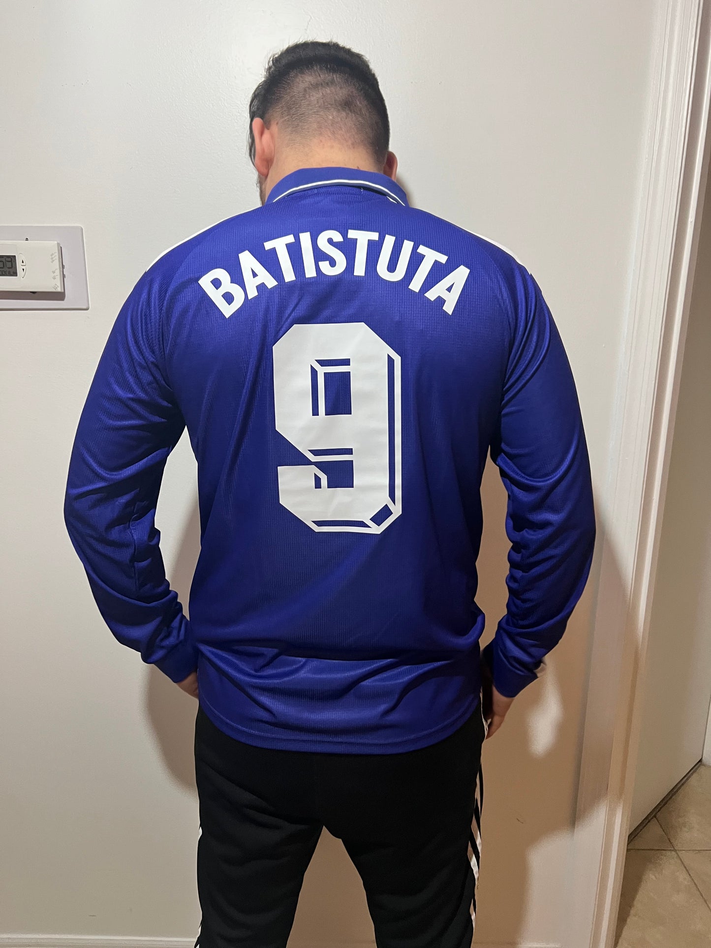 Fiorentina 1998/99 Local Manga Larga - Camiseta Retro