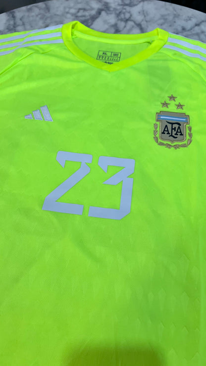 Argentina 2022 Arquero (Verde) – Camiseta Versión Fan