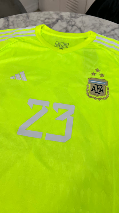 Argentina 2022 Arquero (Verde) – Camiseta Versión Fan
