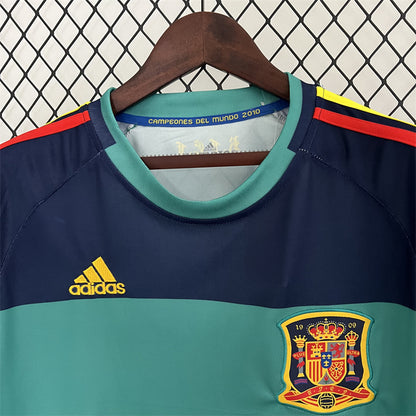 España 2010/11 Arquero - Camiseta Retro - Campeones Mundial Sudáfrica