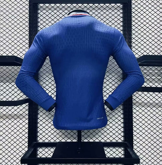 Francia 2024 Local – Camiseta Manga Larga Versión Jugador