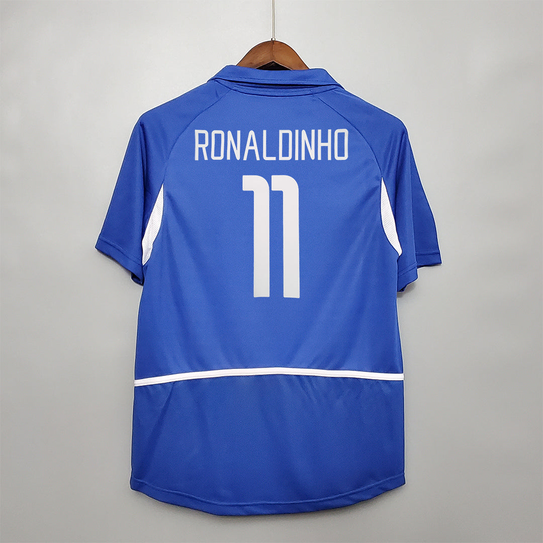 Brasil 2002 Visitante – Camiseta Retro