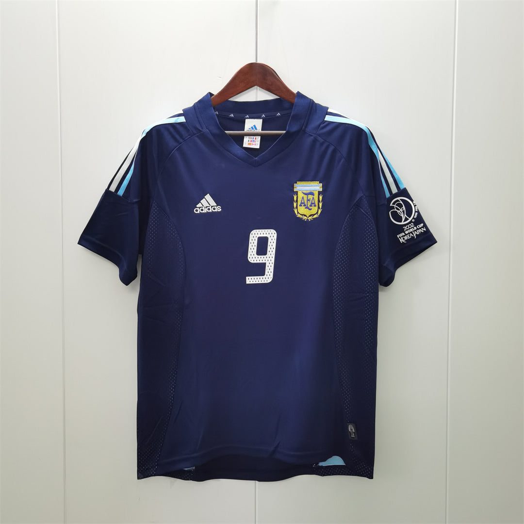 Argentina 2002 Visitante – Camiseta Retro