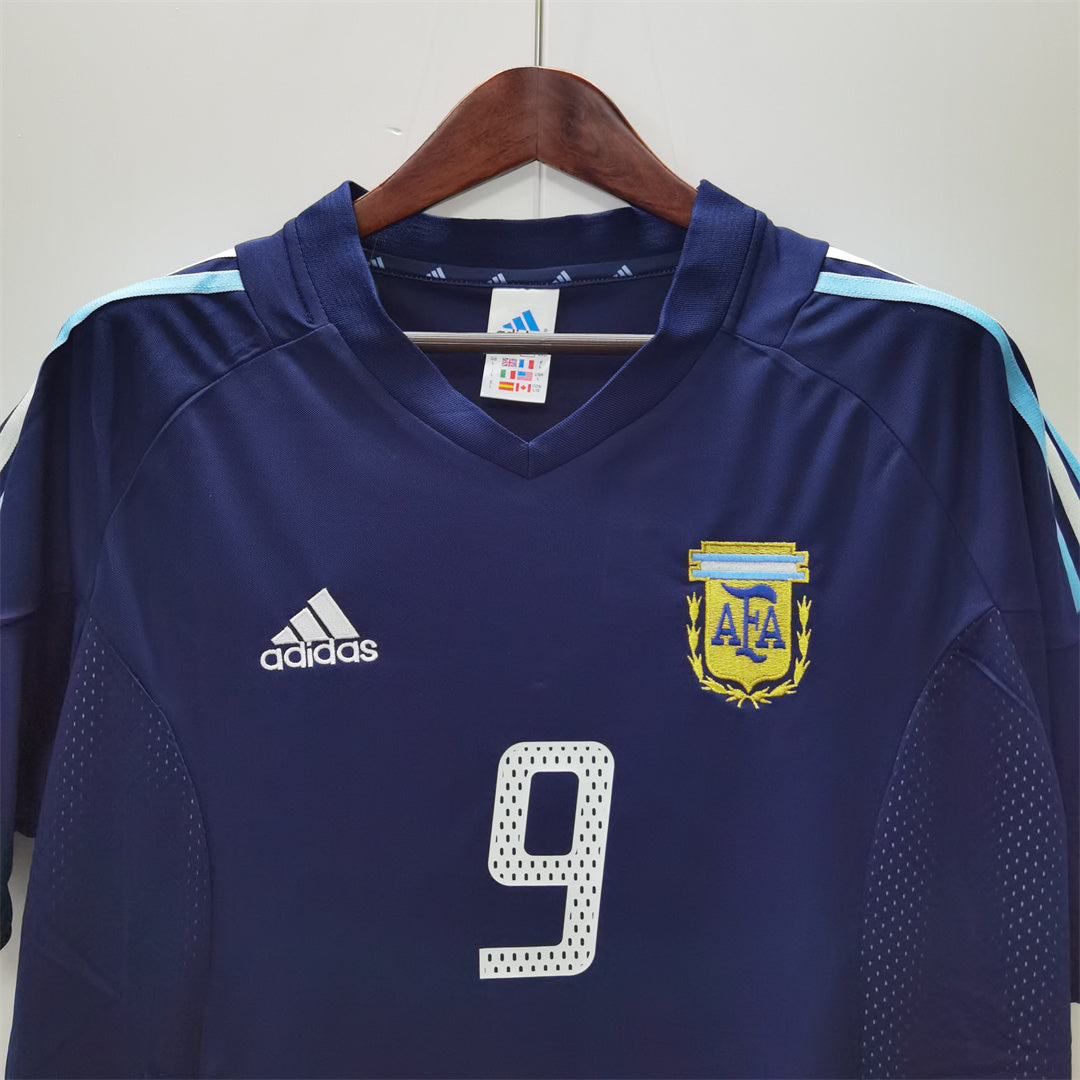 Argentina 2002 Visitante – Camiseta Retro