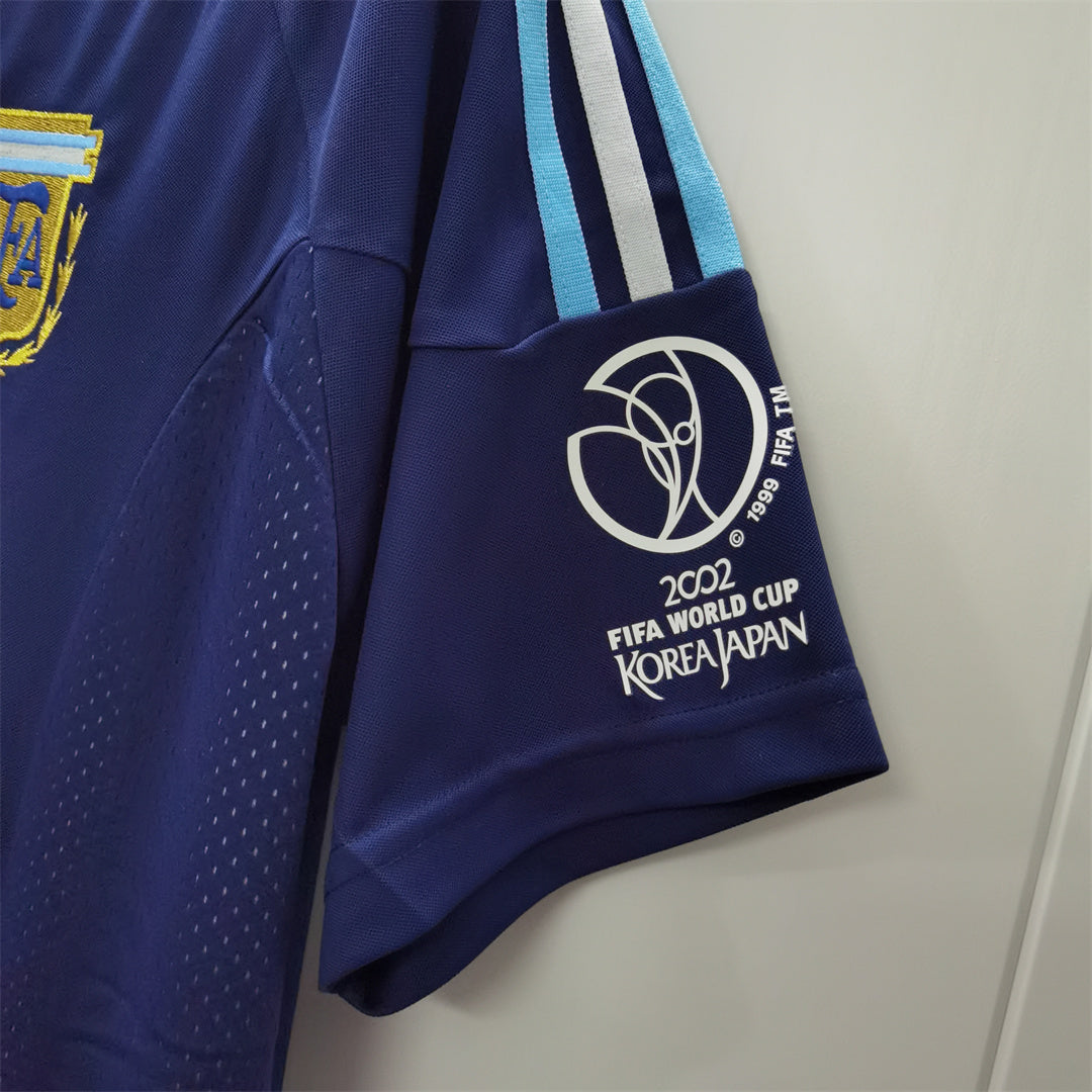 Argentina 2002 Visitante – Camiseta Retro