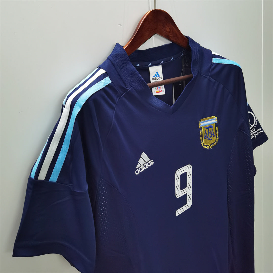 Argentina 2002 Visitante – Camiseta Retro