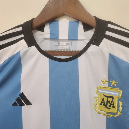 Argentina 2022 Local Manga Larga – Camiseta Versión Fan