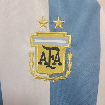 Argentina 2022 Local Manga Larga – Camiseta Versión Fan