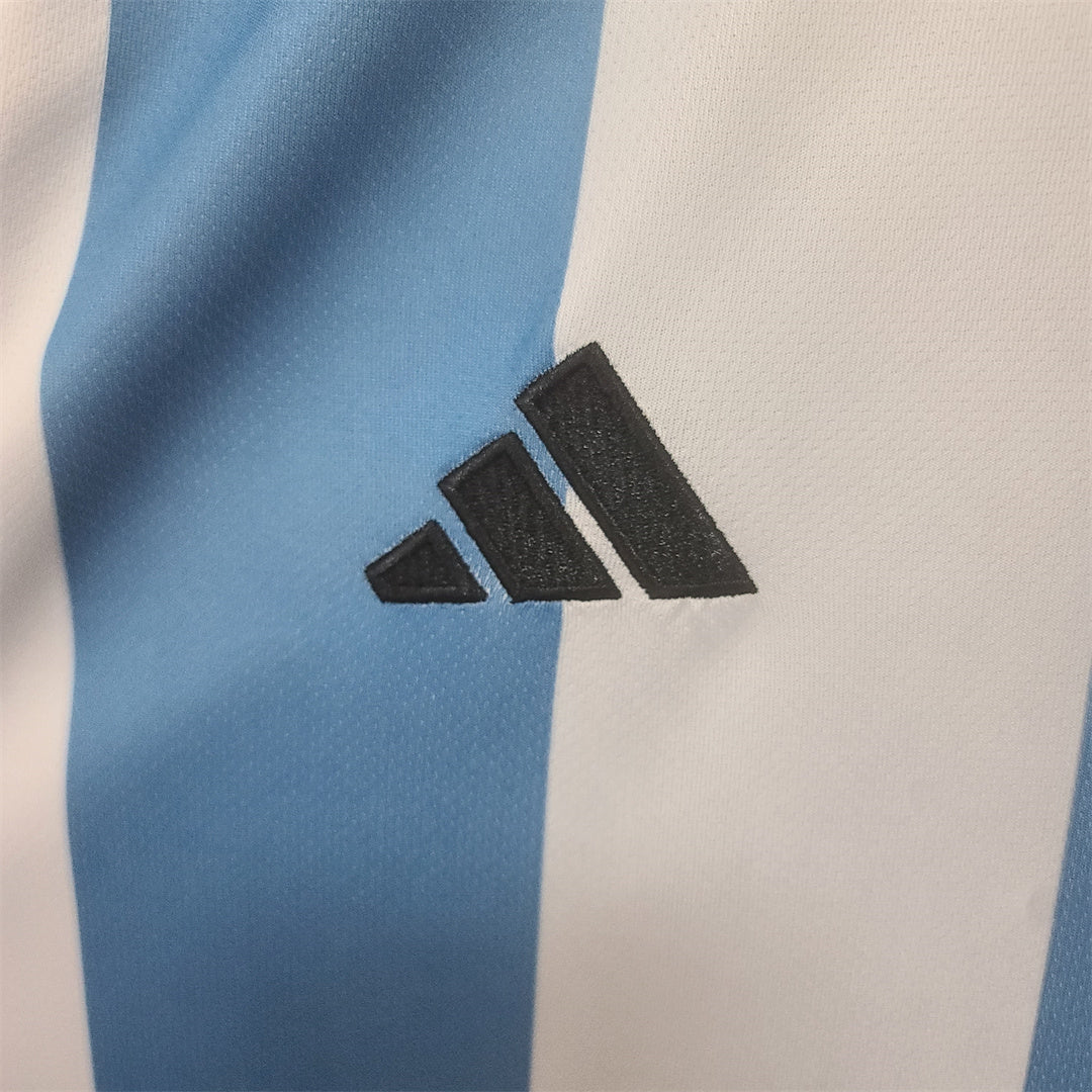 Argentina 2022 Local Manga Larga – Camiseta Versión Fan