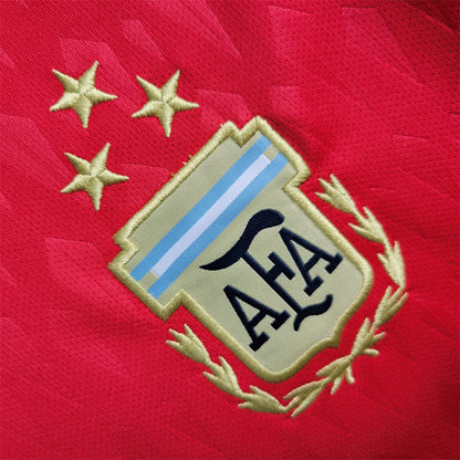 Argentina 2022 Arquero (Rojo) – Camiseta Versión Fan
