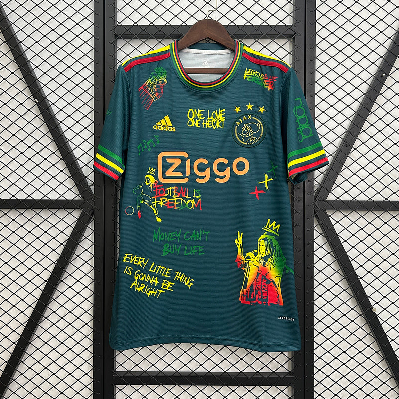 Ajax 2025/26 - Edición Especial “Bob Marley” Green - Versión Fan