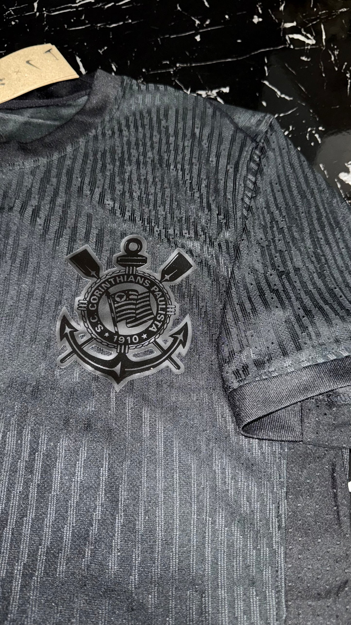 Corinthians 2024/25 Visitante All-Black – Camiseta Versión Jugador