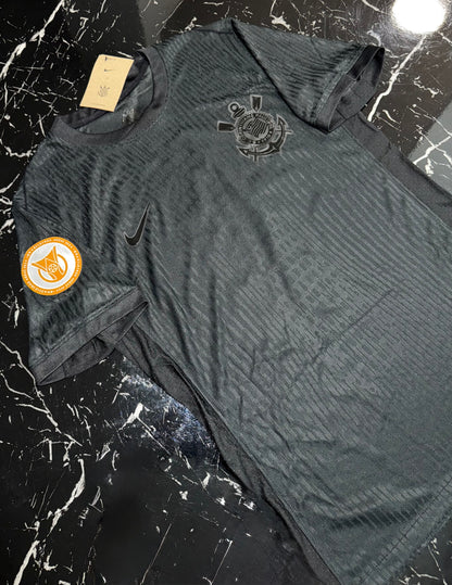 Corinthians 2024/25 Visitante All-Black – Camiseta Versión Jugador