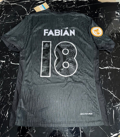Corinthians 2024/25 Visitante All-Black – Camiseta Versión Jugador