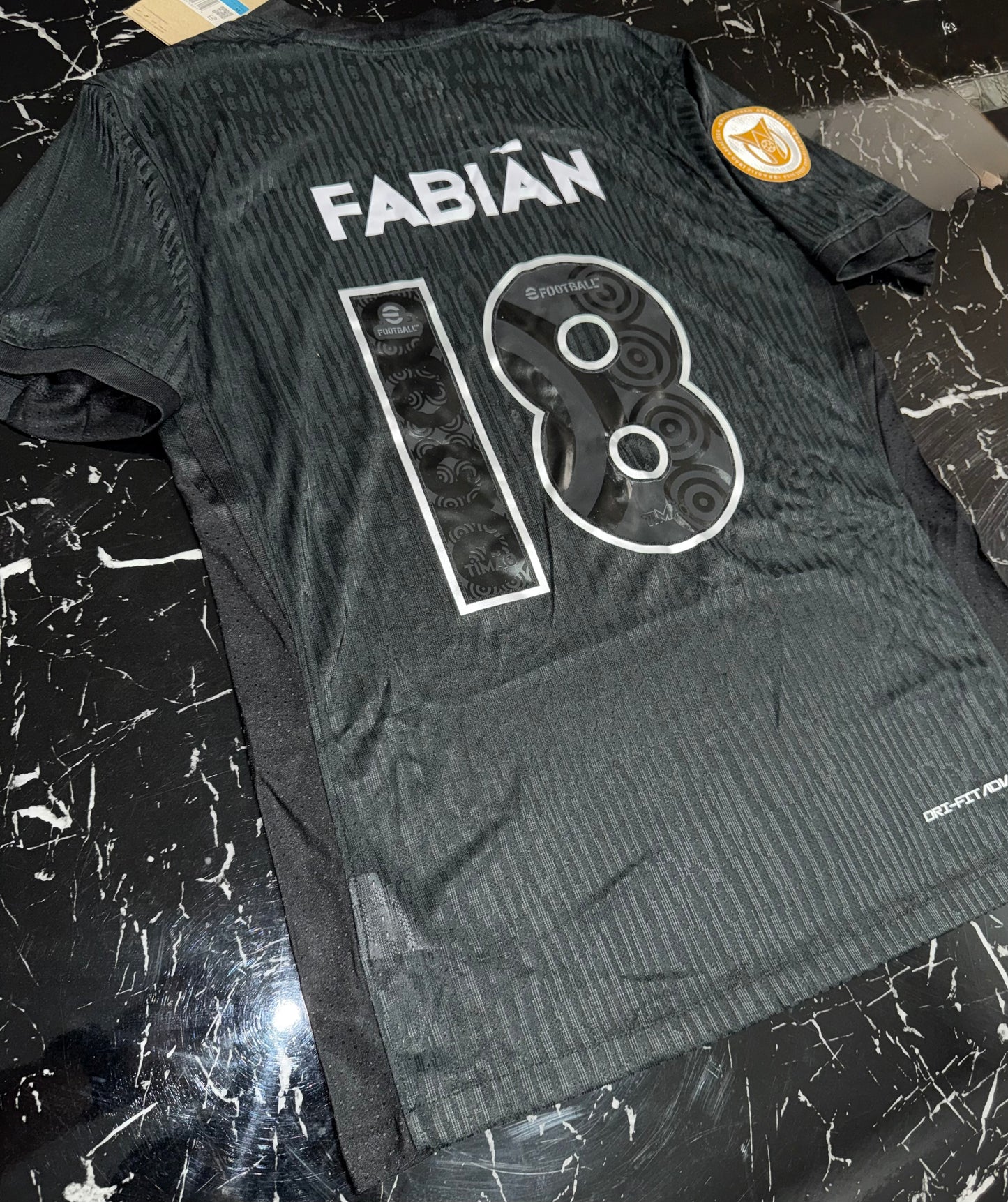 Corinthians 2024/25 Visitante All-Black – Camiseta Versión Jugador