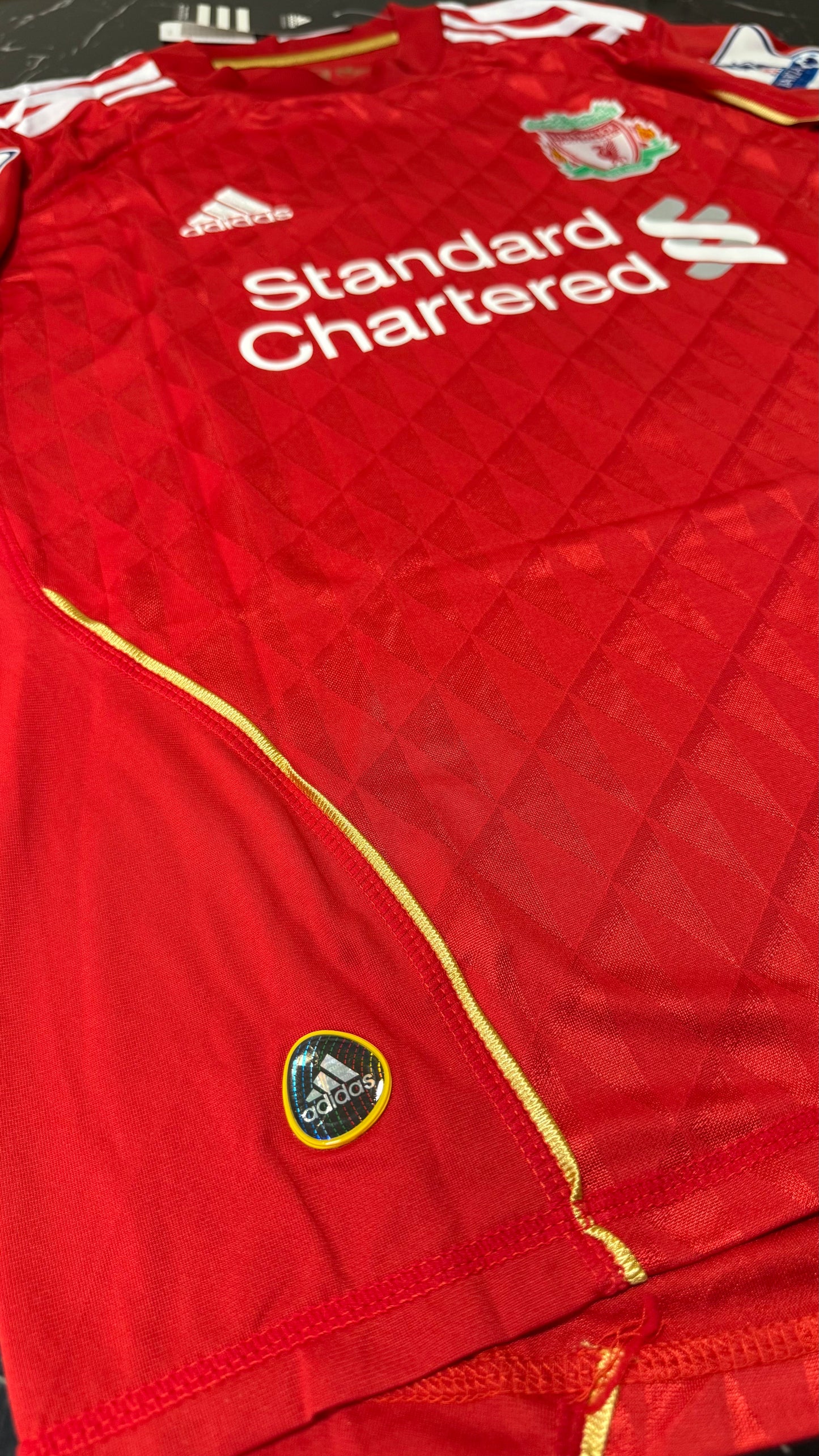 Liverpool 2011/12 Local Manga Larga - Camiseta Retro