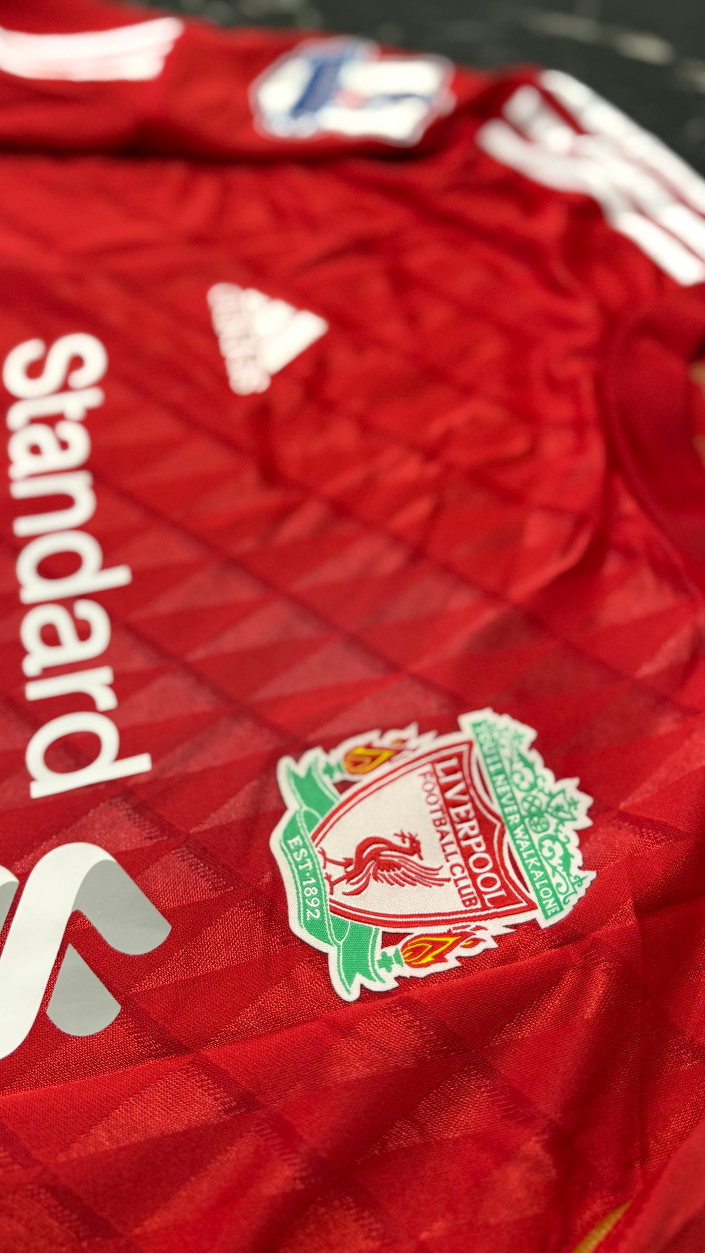 Liverpool 2011/12 Local Manga Larga - Camiseta Retro
