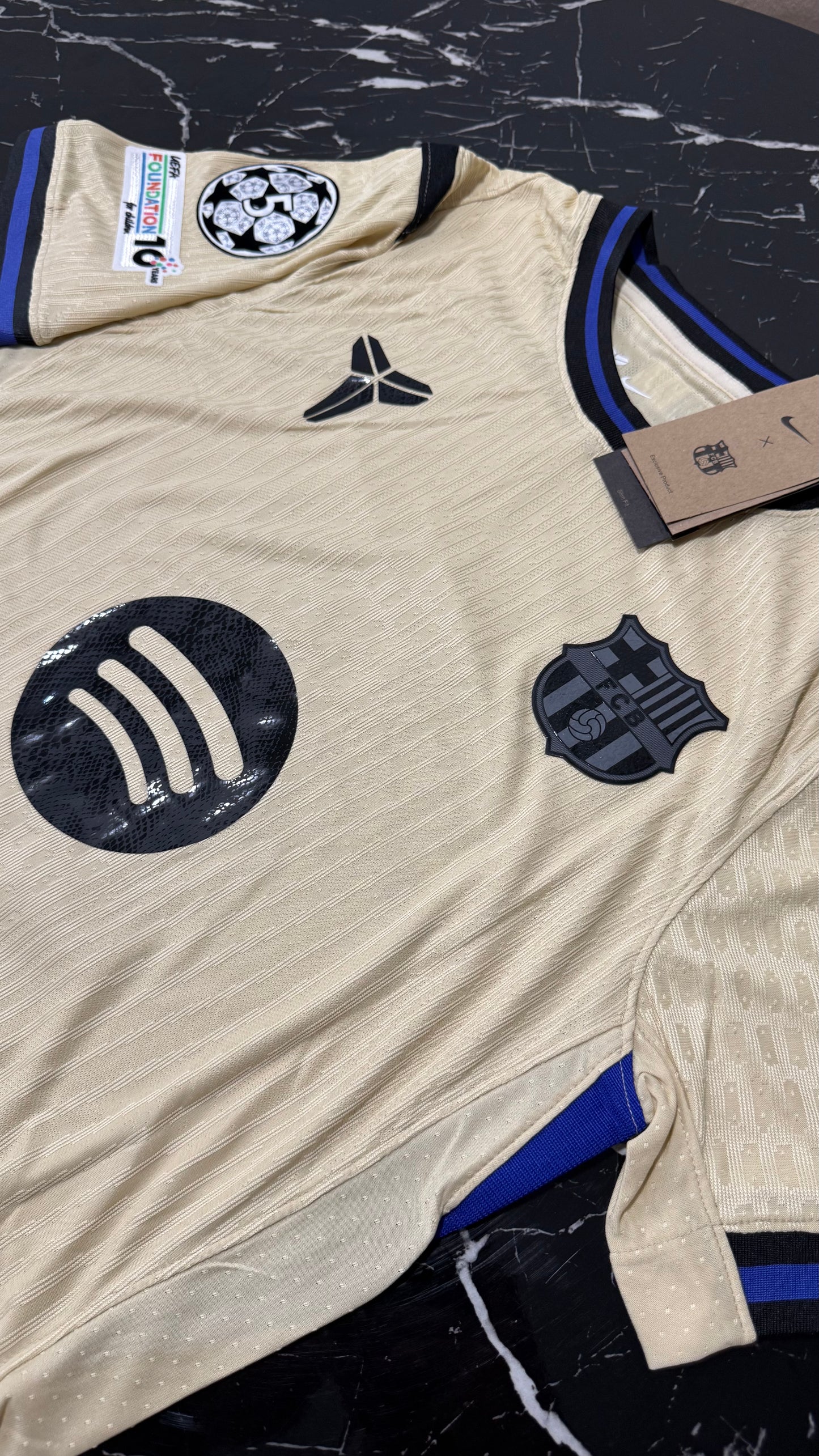 Barcelona 2025/26 Visitante x Kobe Bryant – Camiseta Versión Jugador
