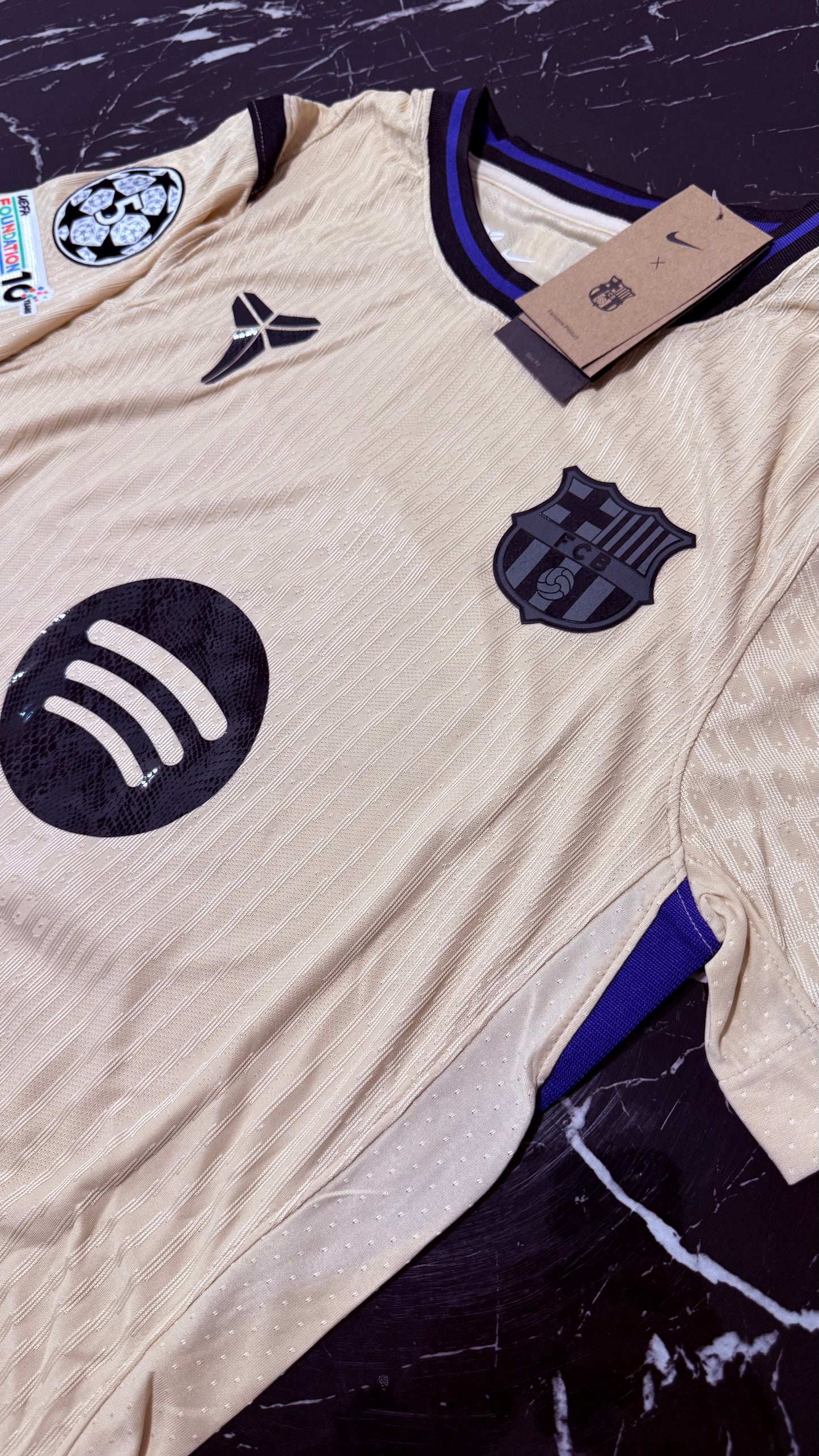 Barcelona 2025/26 Visitante x Kobe Bryant – Camiseta Versión Jugador