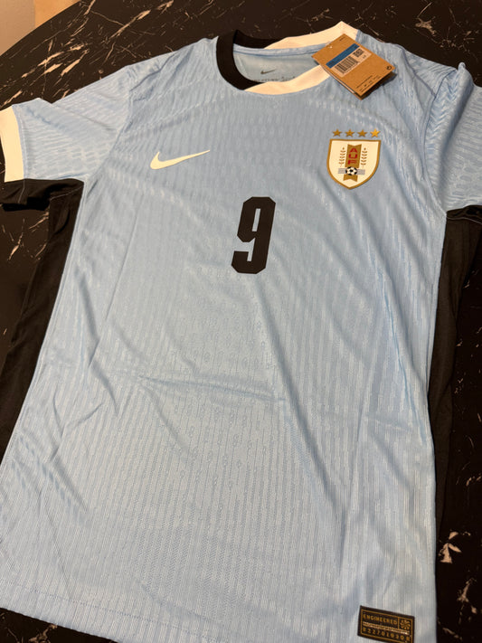 Uruguay 2024/25 Versión Jugador - Luis Suárez #9 Talle M