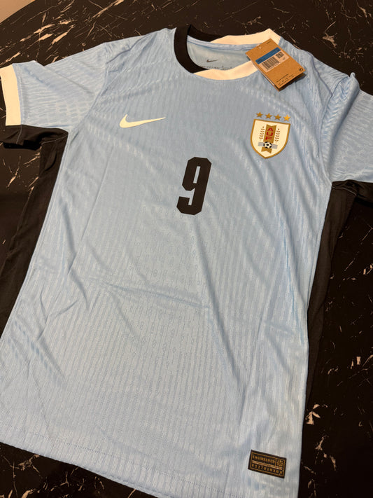 Uruguay 2024/25 Versión Jugador - Luis Suárez #9 Talle M