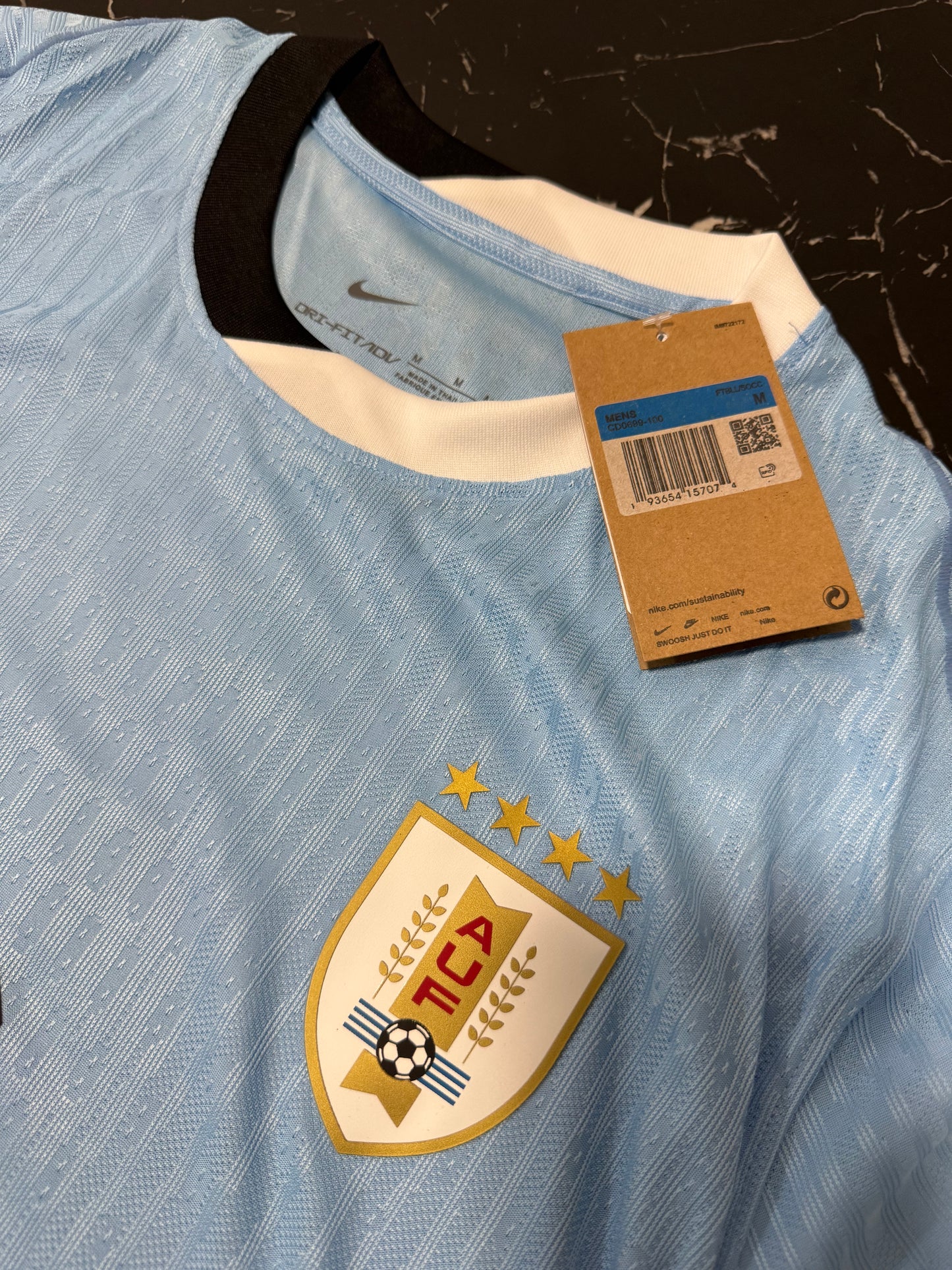 Uruguay 2024/25 Versión Jugador - Luis Suárez #9 Talle M