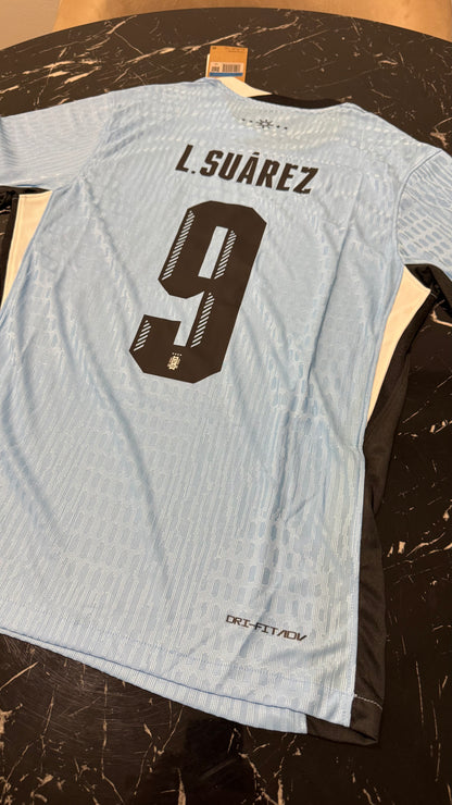 Uruguay 2024/25 Versión Jugador - Luis Suárez #9 Talle M