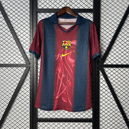 Barcelona x Travis Scott 2025/26 - Camiseta Retro Versión Jugador EDICIÓN LIMITADA