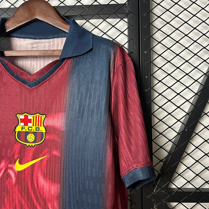 Barcelona x Travis Scott 2025/26 - Camiseta Retro Versión Jugador EDICIÓN LIMITADA