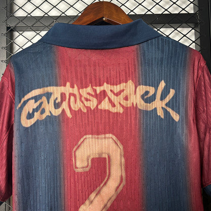 Barcelona x Travis Scott 2025/26 - Camiseta Retro Versión Jugador EDICIÓN LIMITADA