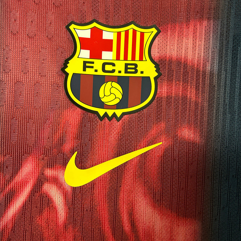 Barcelona x Travis Scott 2025/26 - Camiseta Retro Versión Jugador EDICIÓN LIMITADA