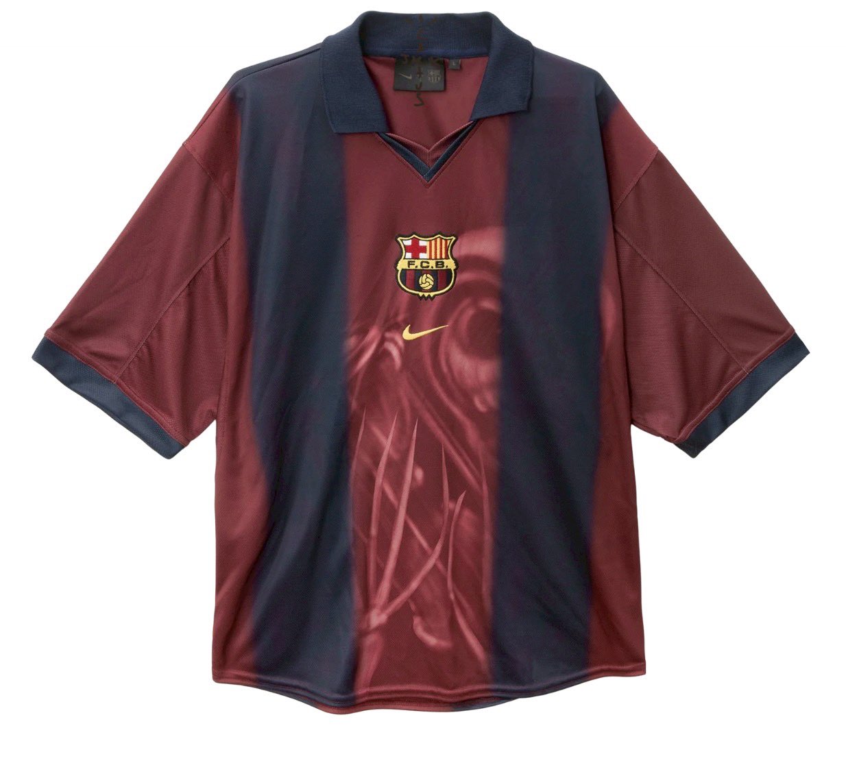 Barcelona x Travis Scott 2001 - CACTUS JACK SKELETON JERSEY - EDICIÓN LIMITADA