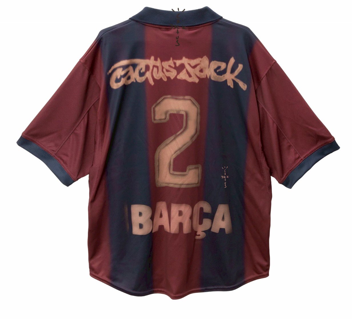 Barcelona x Travis Scott 2001 - CACTUS JACK SKELETON JERSEY - EDICIÓN LIMITADA