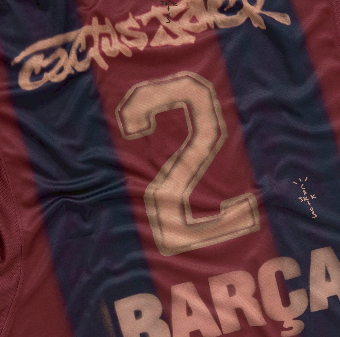 Barcelona x Travis Scott 2001 - CACTUS JACK SKELETON JERSEY - EDICIÓN LIMITADA